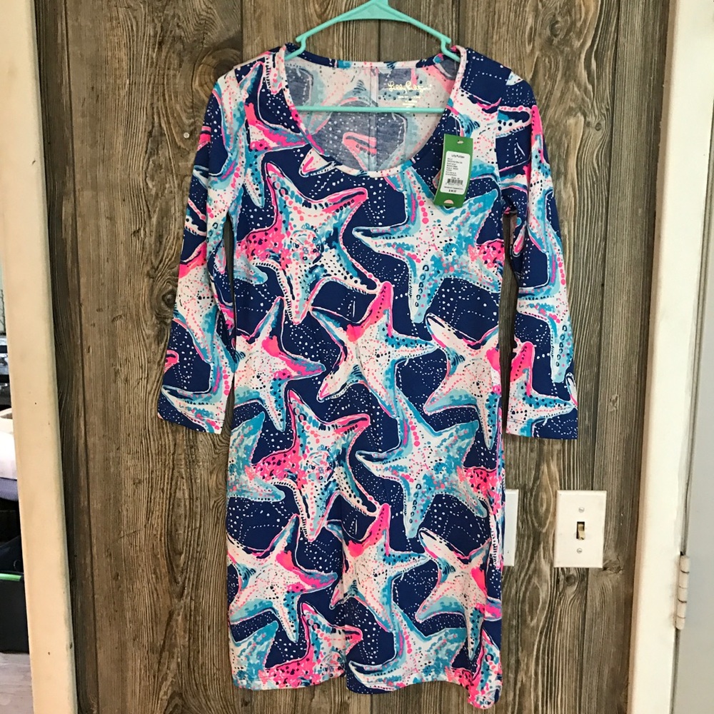 Lilly Pulitzer beacon dress. Star struck print.